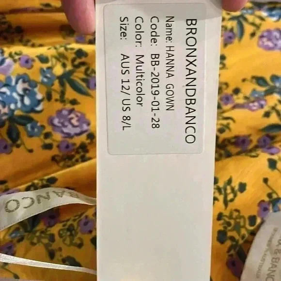 Women’s Bronx & Banco Hanna Gown One Should Dress Size: 8L - Picture 4 of 4